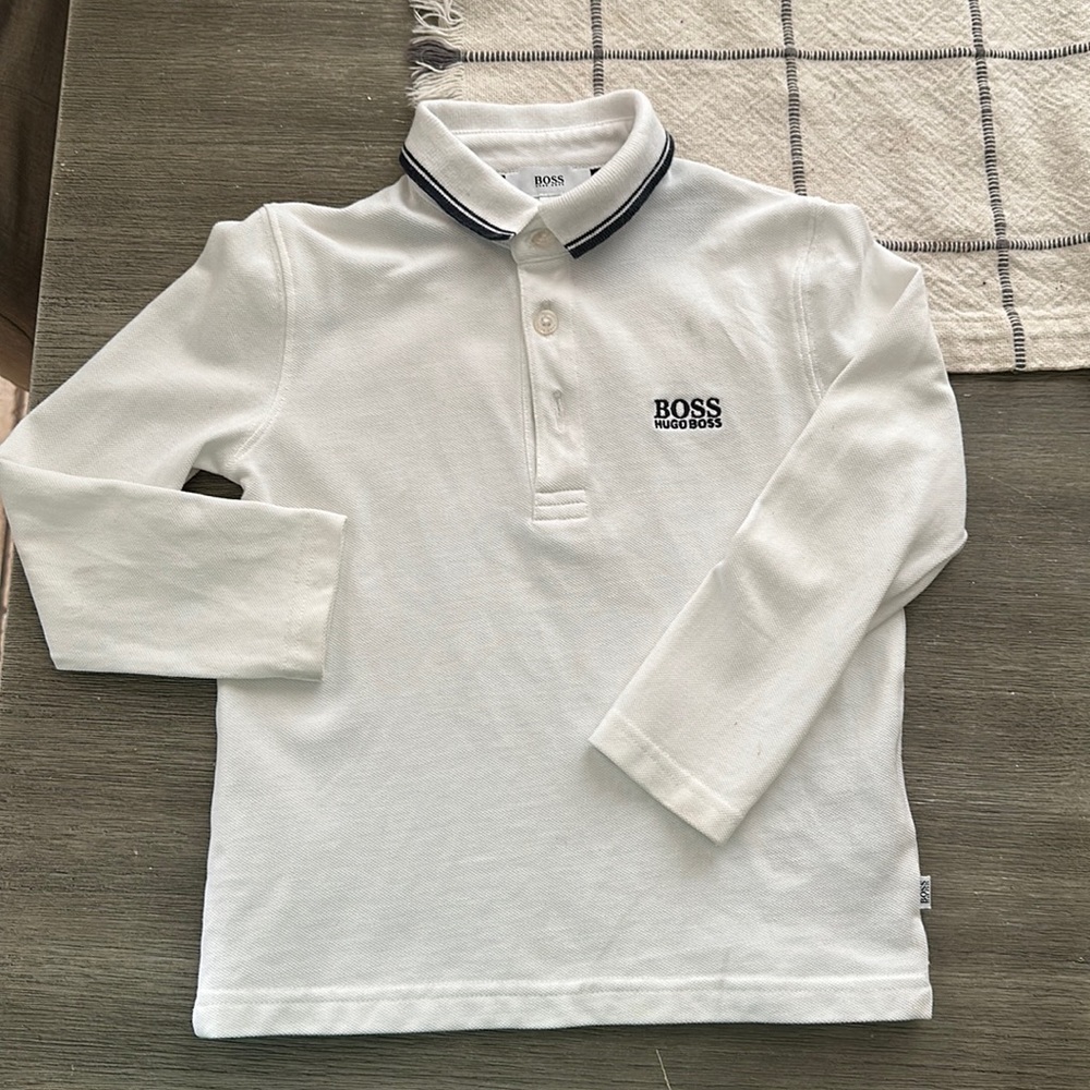 Hugo boss long sleeve kid shirt